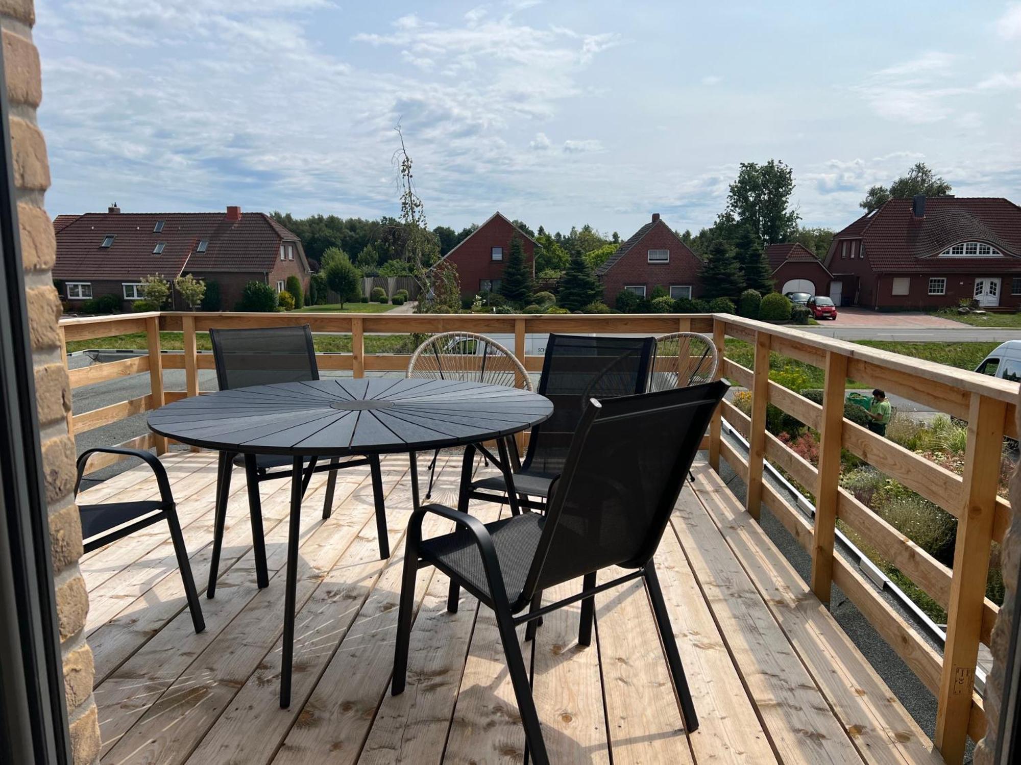 Gruenblick Oase No1 Ferienwohnung Wiesmoor Buitenkant foto